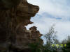 Rock formations in Lawhead Gulch