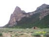 Thimble Rock and the Driggs Mansion