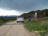 Terry and Jim at the Colorado-Utah state line