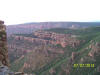 View down into the Fisher Valley