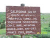 Sign for California Gulch